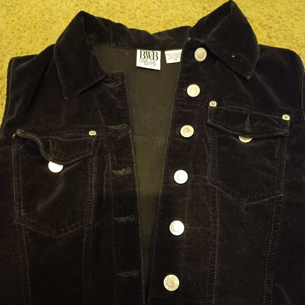 Vest Velvet Material